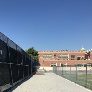 McAuliffe Bike Rack enclosure